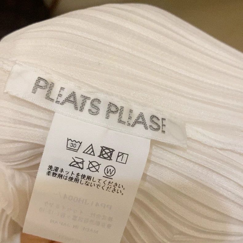 Issey Miyake Issey Miyake White Pleated Dress 114CM Size ONE SIZE - 4 Thumbnail