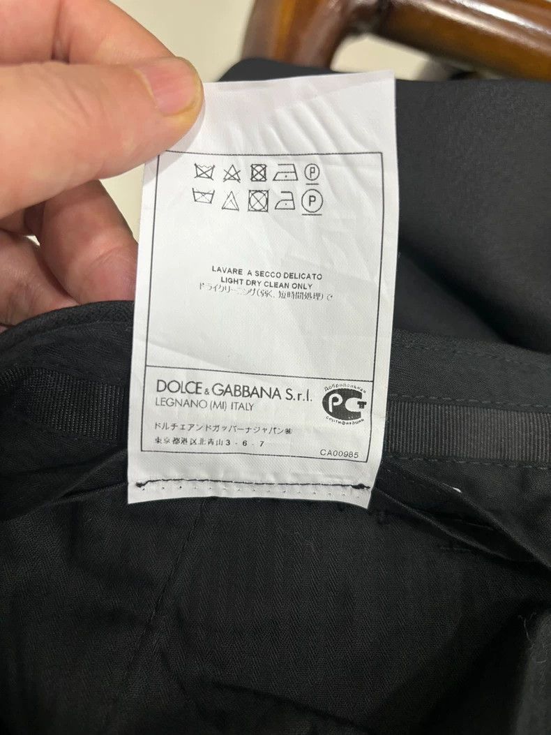 Dolce & Gabbana DG Casual Pants with Silk New Authentic Size US 44 / EU 60 - 5 Thumbnail