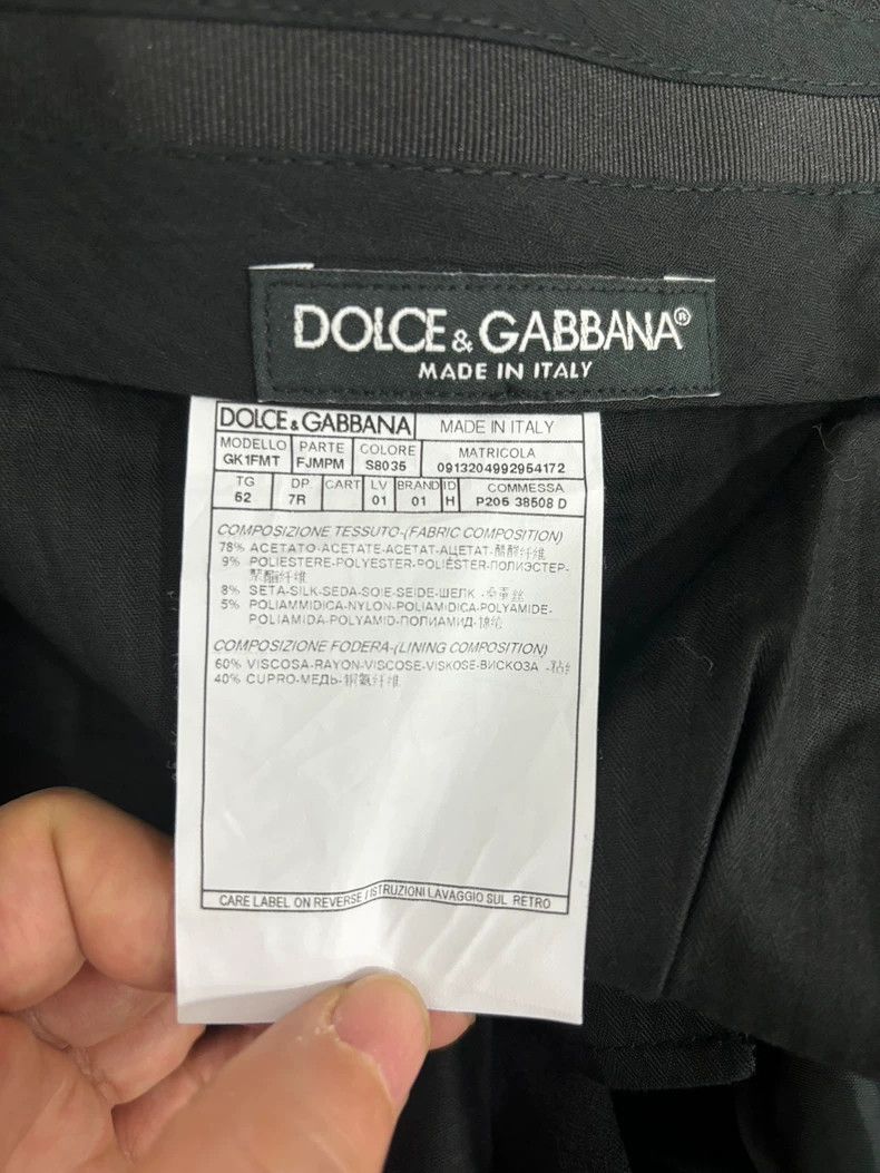 Dolce & Gabbana DG Casual Pants with Silk New Authentic Size US 44 / EU 60 - 4 Thumbnail