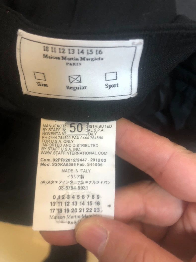 Maison Martin Margiela Casual Cotton Pants