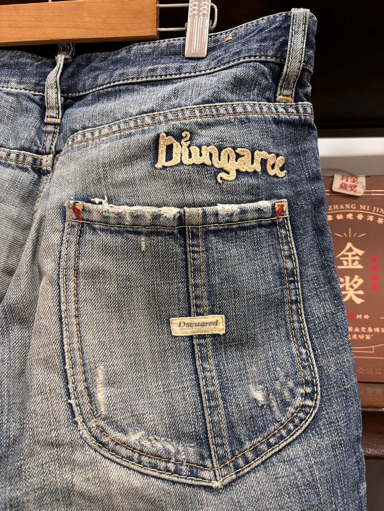 Dsquared2 Dsquared2 Low-Rise Slim Fit Denim Jeans Size US 44 / EU 60 - 3 Thumbnail