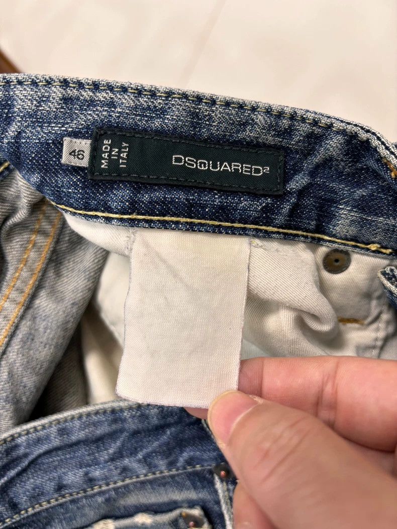 Dsquared2 Dsquared2 Low-Rise Slim Fit Denim Jeans Size US 44 / EU 60 - 5 Thumbnail