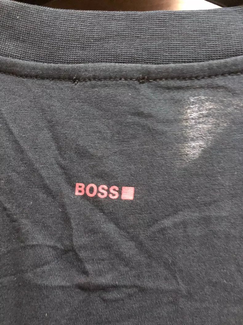 Emporio Armani Boss Short Sleeve T-Shirt with Graphic Design Size US L / EU 52-54 / 3 - 6 Thumbnail
