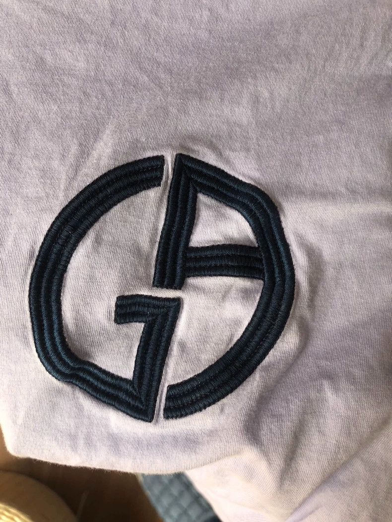 Emporio Armani GA Armani Irregular Cut T-Shirt Size US M / EU 48-50 / 2 - 4 Thumbnail