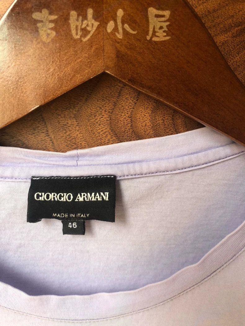 Emporio Armani GA Armani Irregular Cut T-Shirt Size US M / EU 48-50 / 2 - 3 Thumbnail