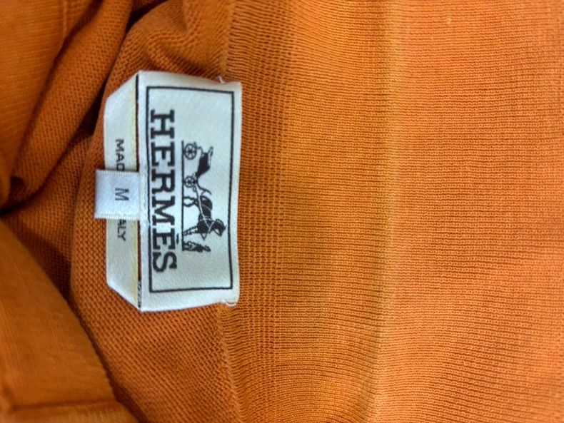 Hermes Hermes Knit Short Sleeve Polo Size M Size US M / EU 48-50 / 2 - 4 Thumbnail