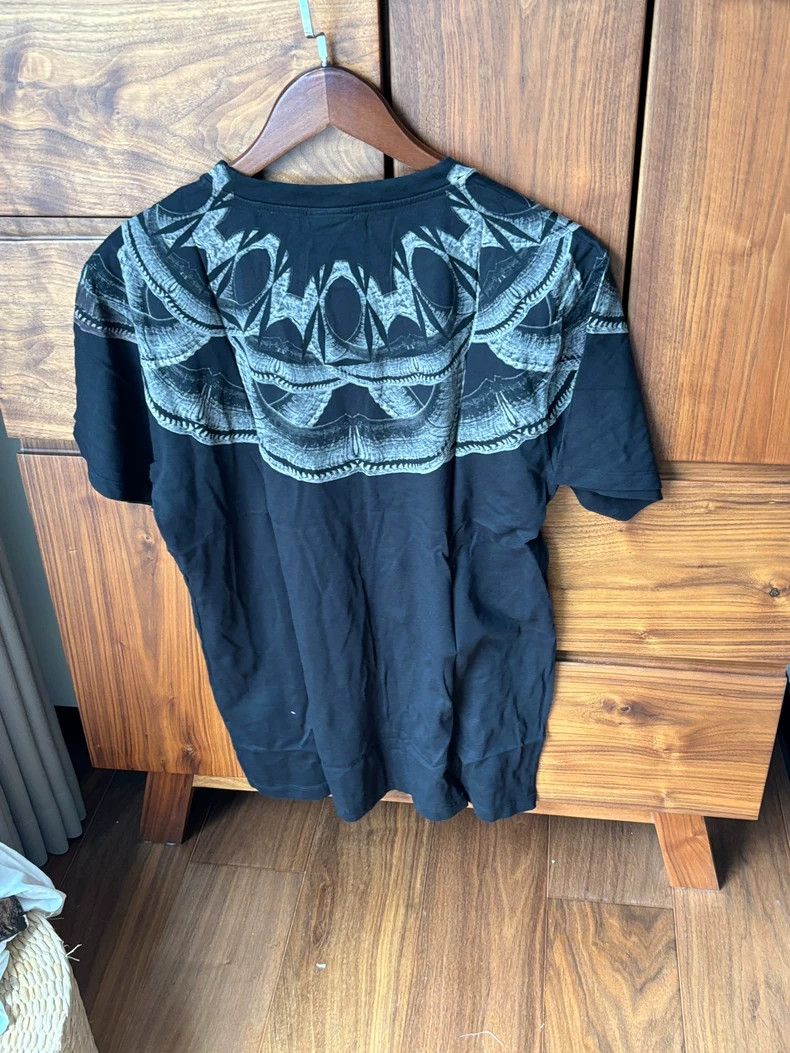 Marcelo Burlon Marcelo Burlon Black Short Sleeve T-Shirt Size US M / EU 48-50 / 2 - 2 Thumbnail