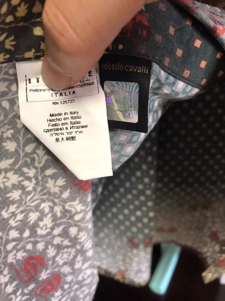 Roberto Cavalli Cavalli Casual Shirt New Authentic Size 46 Size US L / EU 52-54 / 3 - 5 Thumbnail