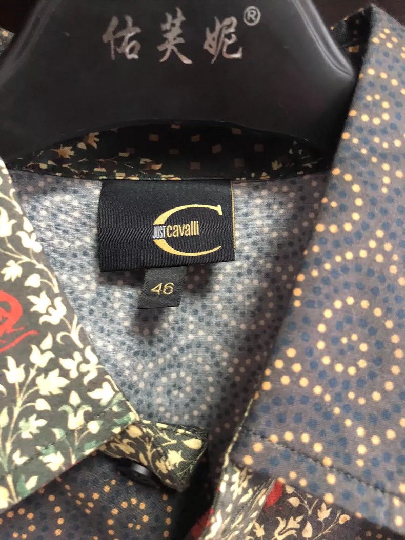Roberto Cavalli Cavalli Casual Shirt New Authentic Size 46 Size US L / EU 52-54 / 3 - 3 Thumbnail
