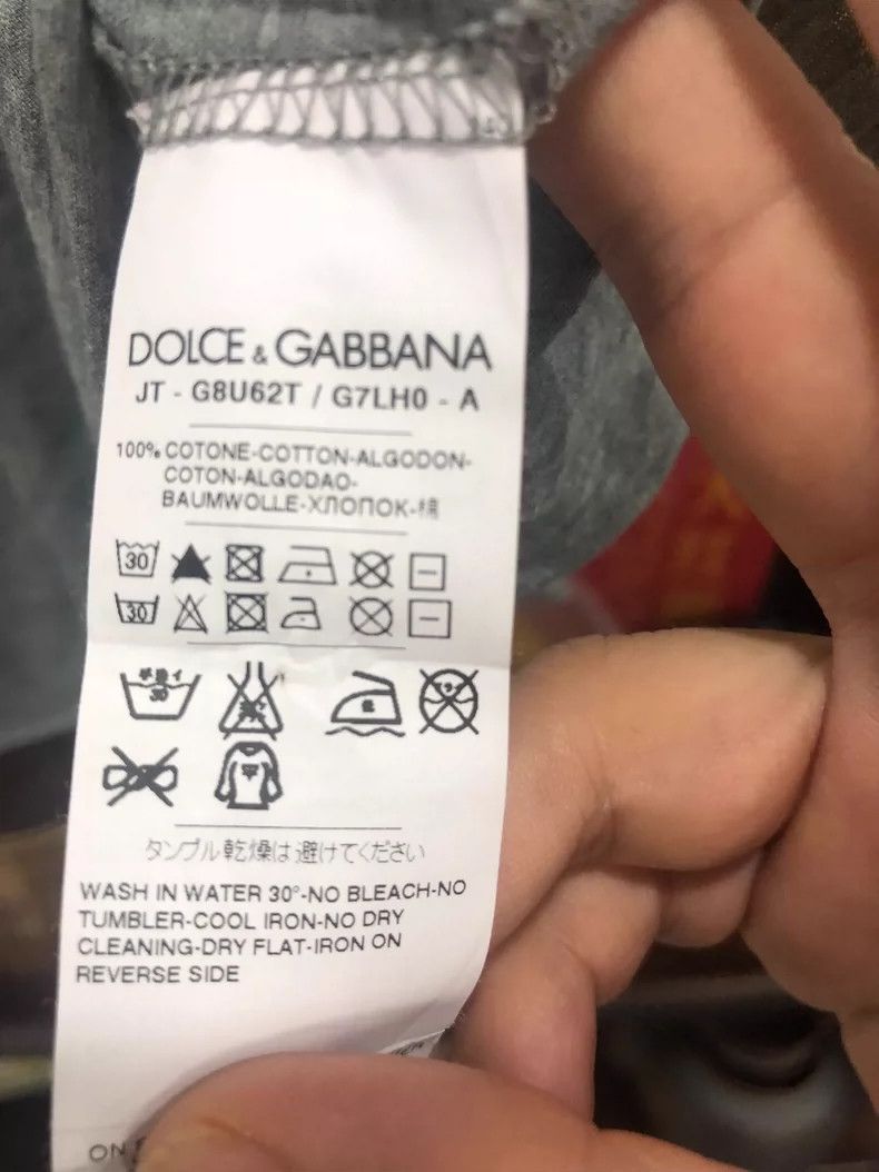 Dolce & Gabbana DG Madonna Graphic T-Shirt with Rolled Edges Size US L / EU 52-54 / 3 - 5 Thumbnail