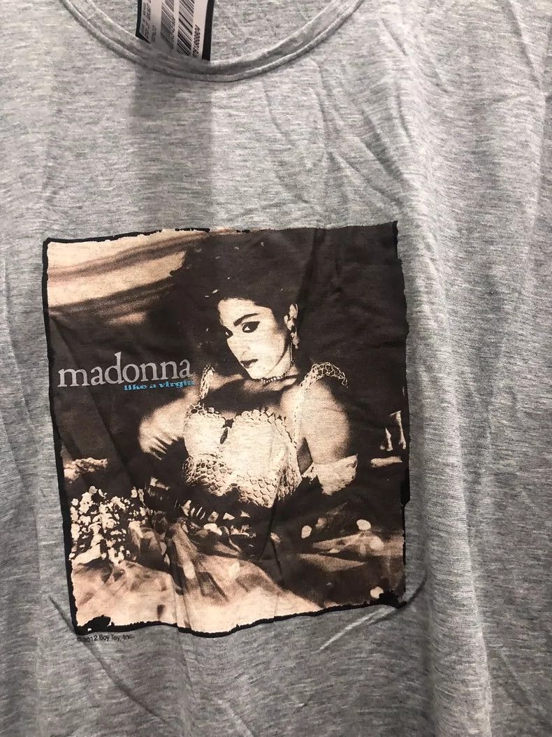 Dolce & Gabbana DG Madonna Graphic T-Shirt with Rolled Edges Size US L / EU 52-54 / 3 - 3 Thumbnail