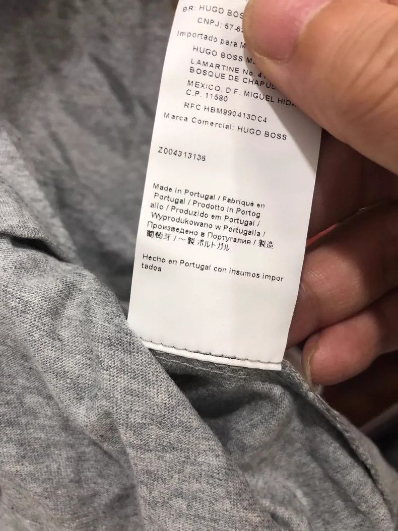 Emporio Armani Long Sleeve T-Shirt with Blue Graphic Design Size US L / EU 52-54 / 3 - 7 Thumbnail