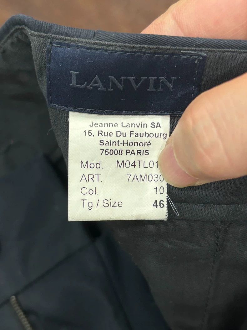 Lanvin lanvin casual pants waist 80 length 98 Size US 32 / EU 48 - 5 Thumbnail
