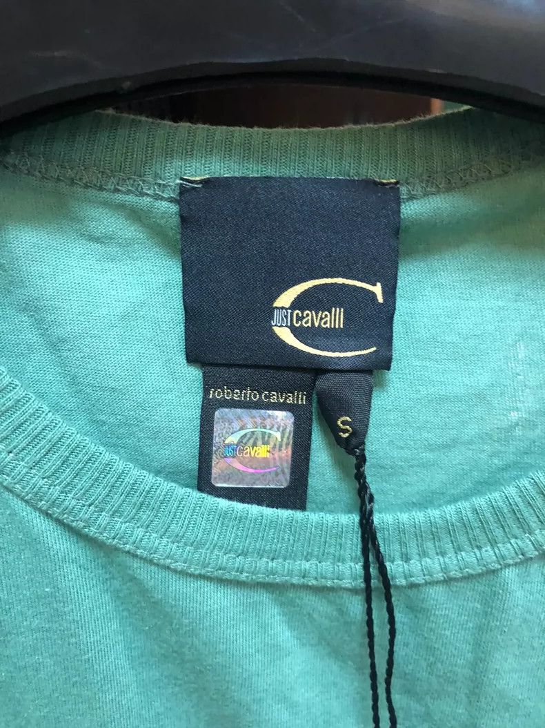 Roberto Cavalli Cavalli Short Sleeve T-Shirt with Camera Print Size US L / EU 52-54 / 3 - 3 Thumbnail