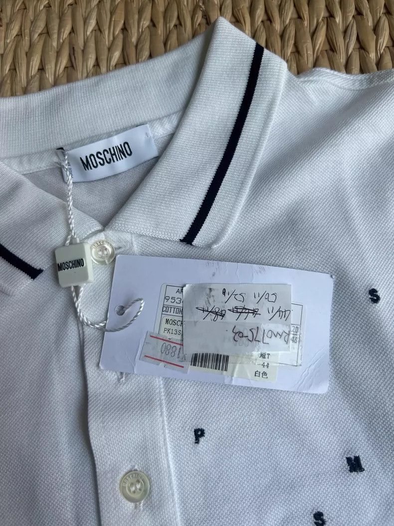 Moschino Moschino Polo Shirt with Unique Design Size US M / EU 48-50 / 2 - 4 Thumbnail