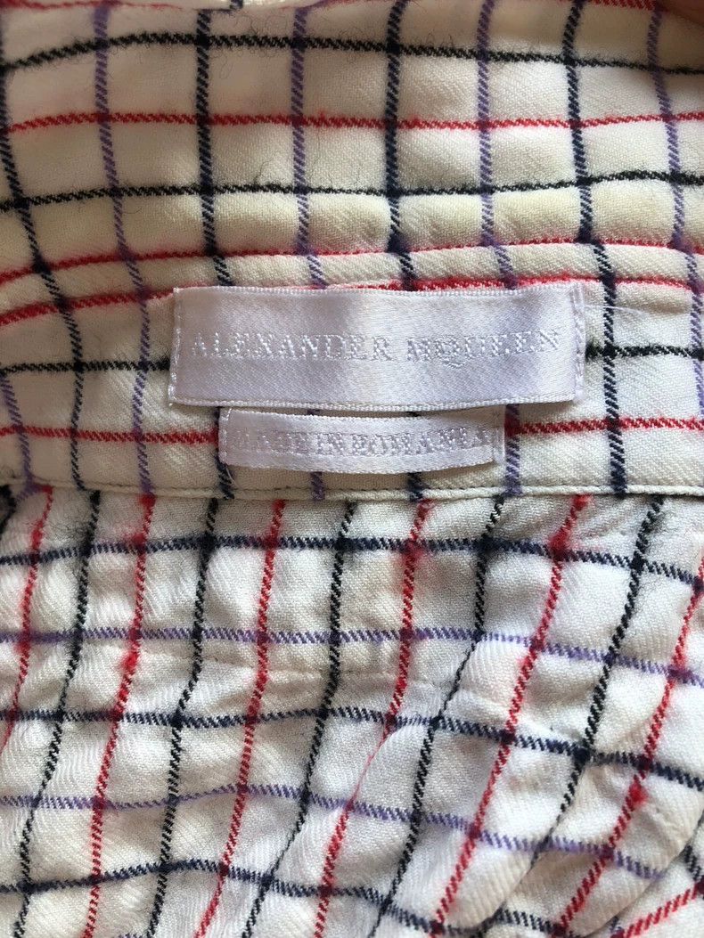 Alexander McQueen Long Sleeve Shirt with Pockets in Wool Size US M / EU 48-50 / 2 - 4 Thumbnail
