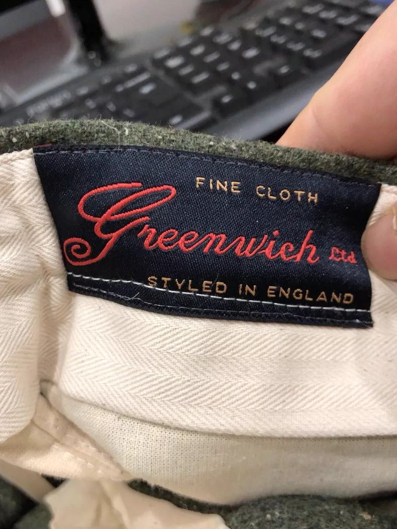 Anonymous Club Thick Wool Retro Casual Pants Size US 44 / EU 60 - 8 Thumbnail