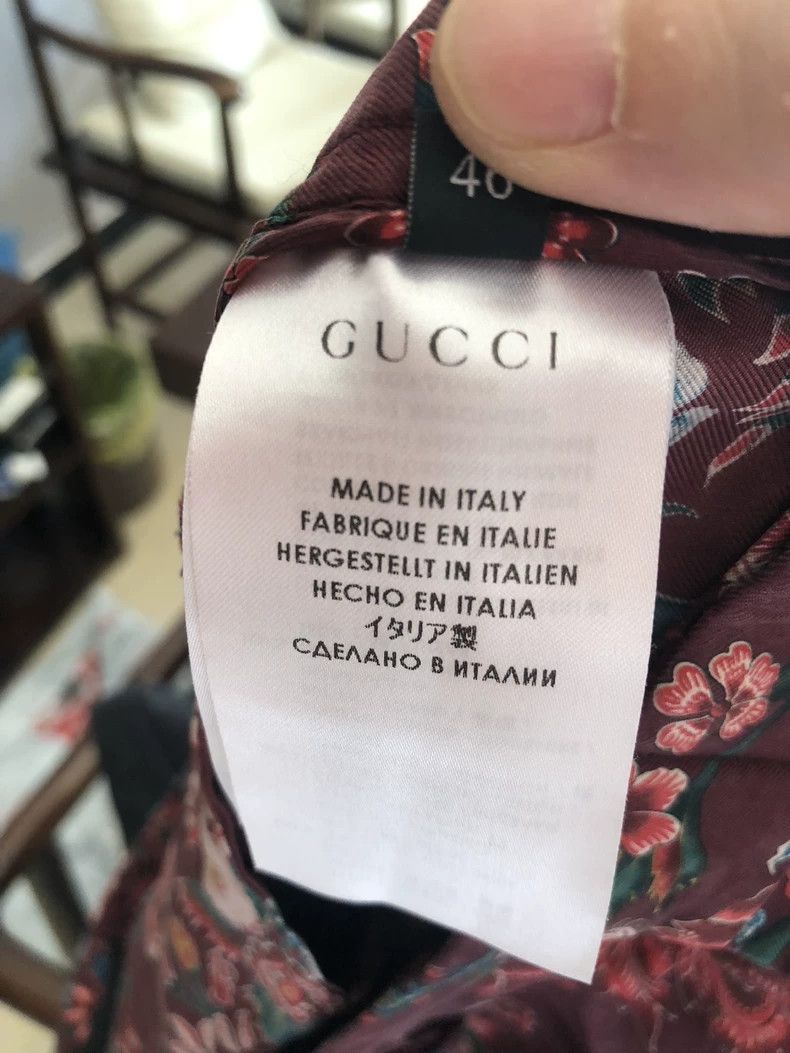 Gucci Gucci Floral Casual Pants with Silk Size US 32 / EU 48 - 7 Thumbnail