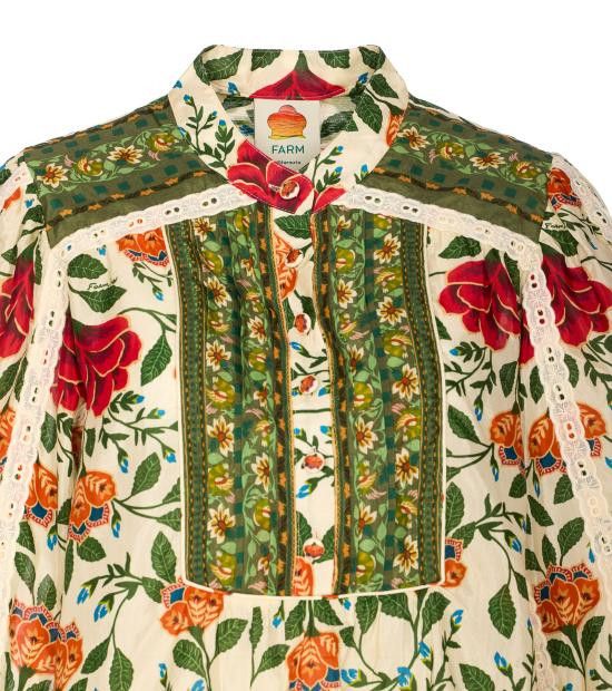 Farm Rio FARM RIO Women Shirts 332378 25050 Green Size XS / US 0-2 / IT 36-38 - 4 Thumbnail