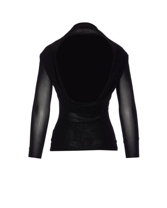 Jean Paul Gaultier JEAN PAUL GAULTIER Women Sweater TO279 J08200 Black Size S / US 4 / IT 40 - 2 Thumbnail