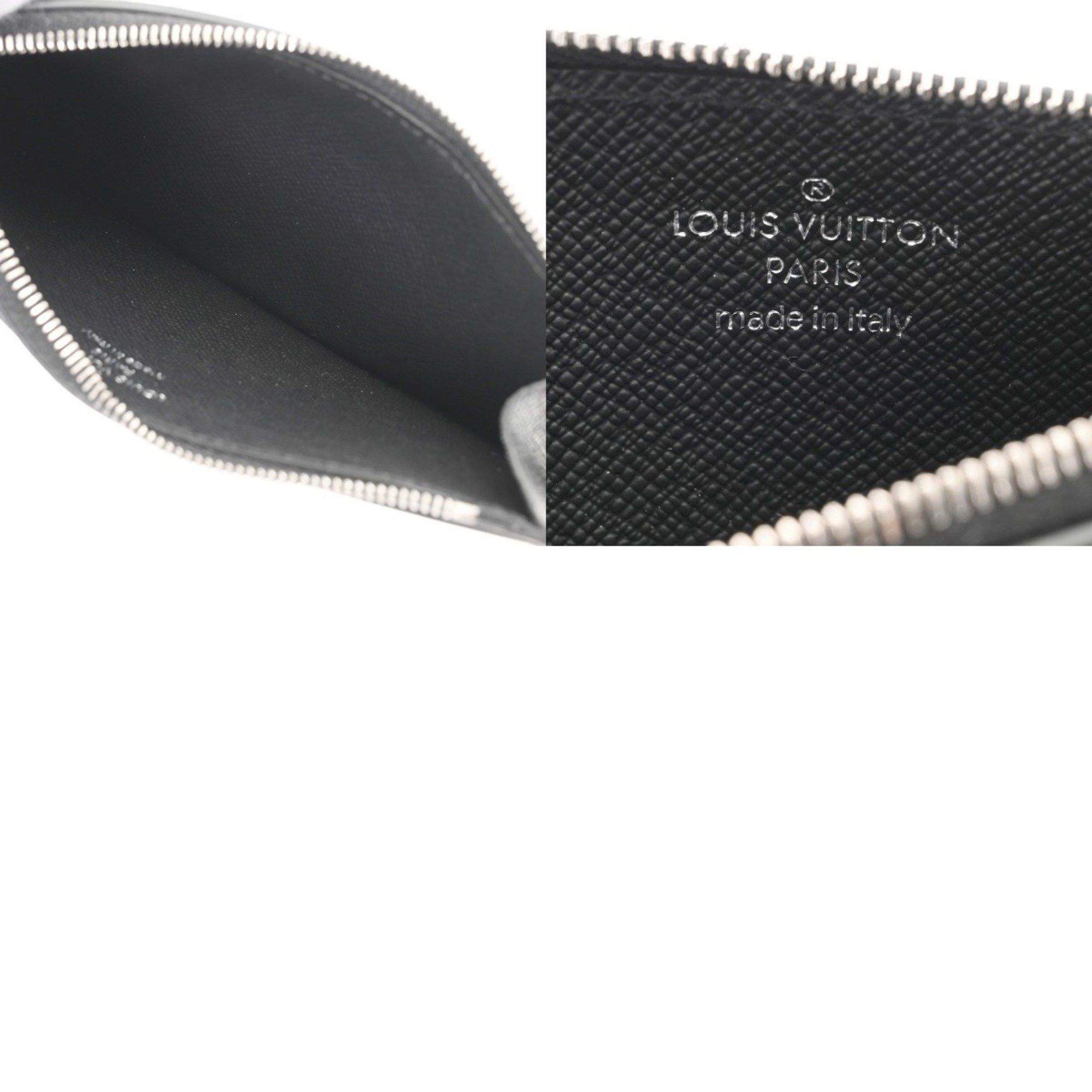 Louis Vuitton Louis Vuitton Taiga Rama Eclipse Coin Card Holder Noir M30271 Men's Monogram Canvas Case Size ONE SIZE - 10 Thumbnail