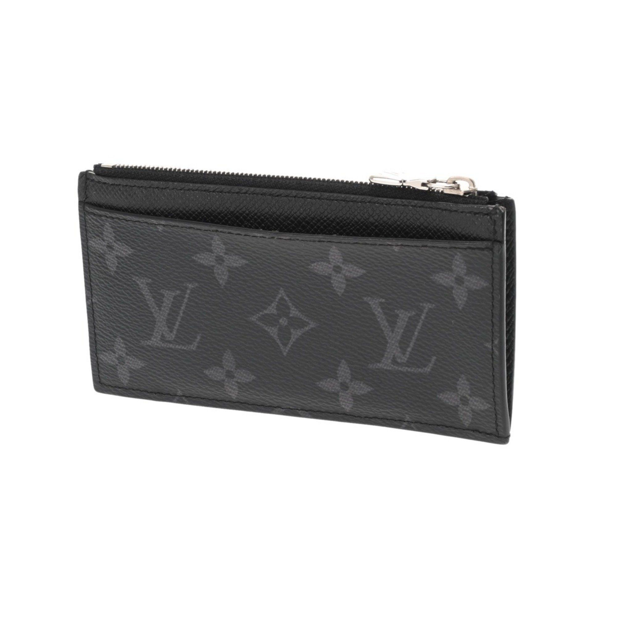 Louis Vuitton Louis Vuitton Taiga Rama Eclipse Coin Card Holder Noir M30271 Men's Monogram Canvas Case Size ONE SIZE - 2 Thumbnail