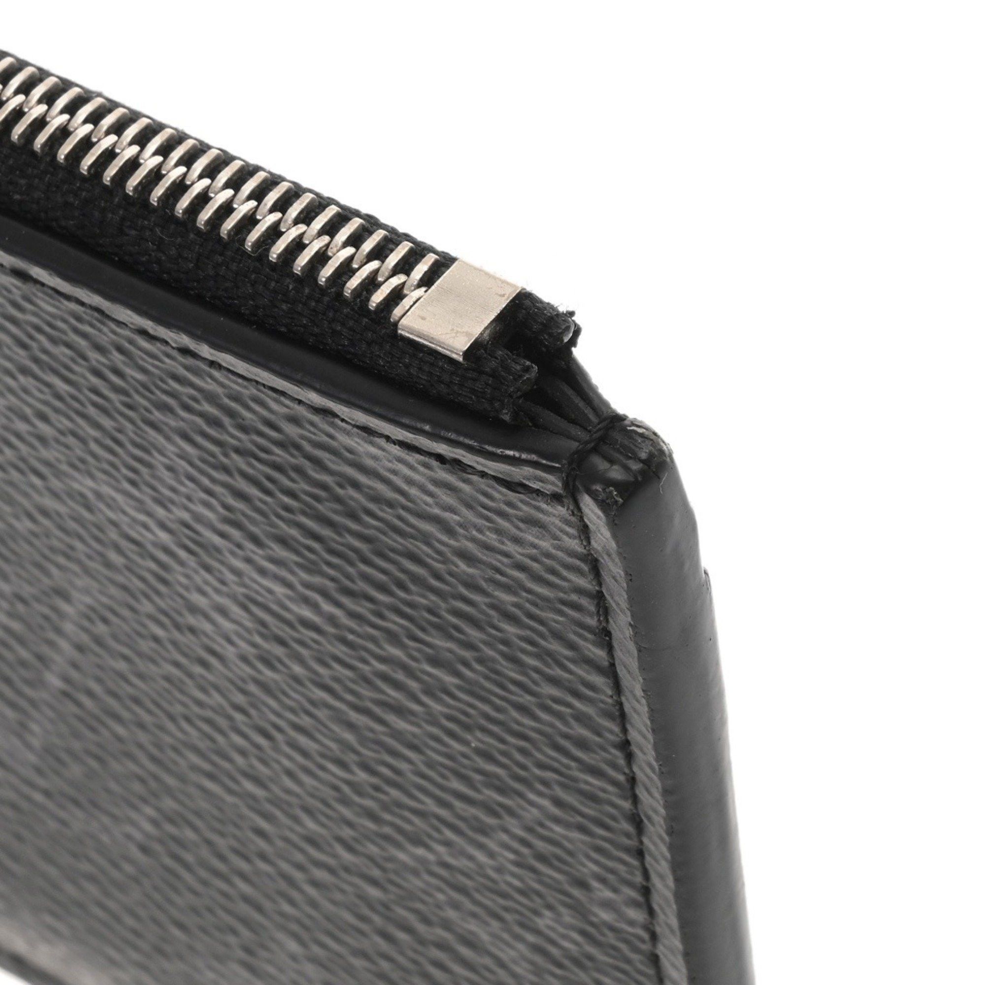 Louis Vuitton Louis Vuitton Taiga Rama Eclipse Coin Card Holder Noir M30271 Men's Monogram Canvas Case Size ONE SIZE - 8 Thumbnail