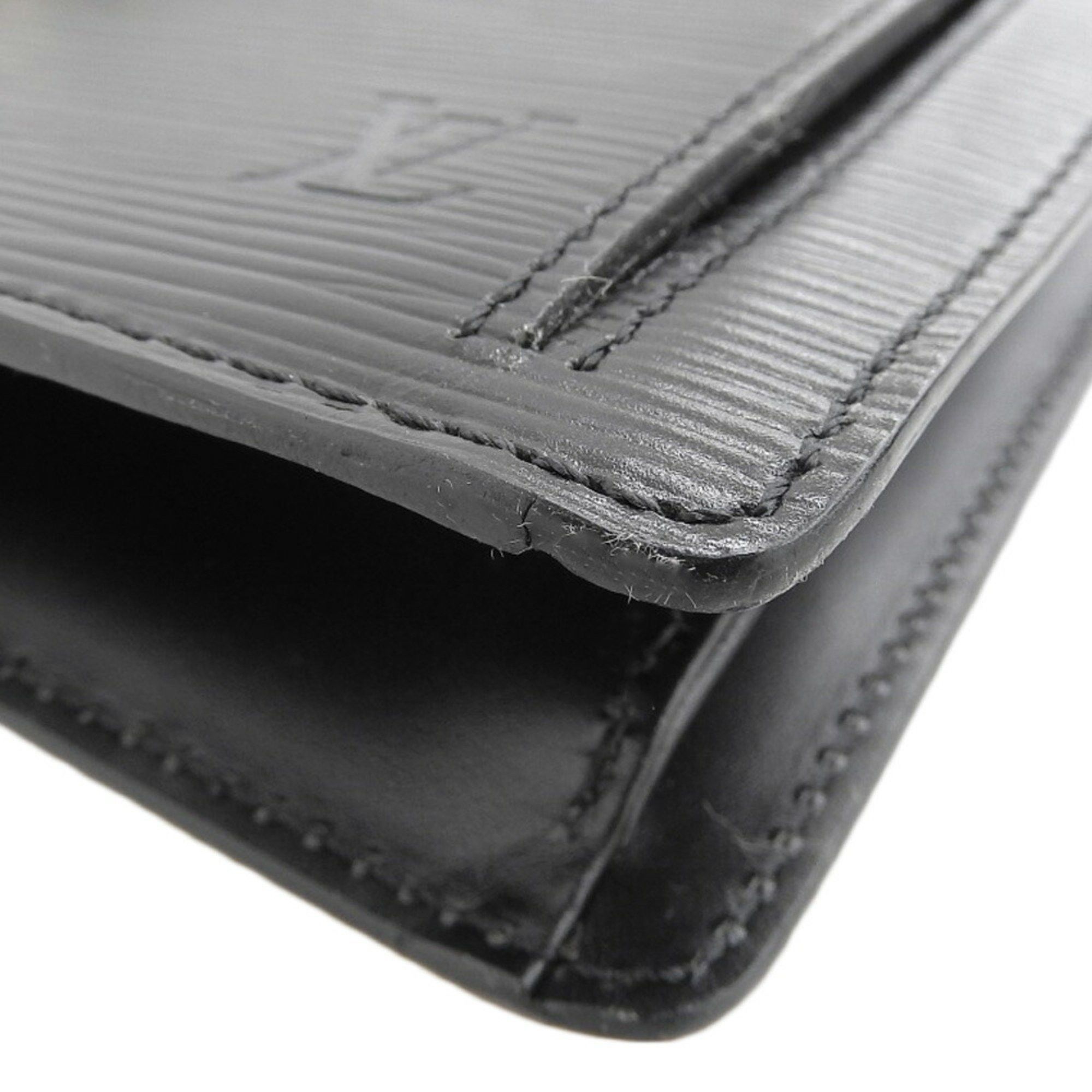 Louis Vuitton Louis Vuitton Epi Pochette Serie Dragonne M52612 Second Bag Clutch Leather Black Size ONE SIZE - 4 Thumbnail