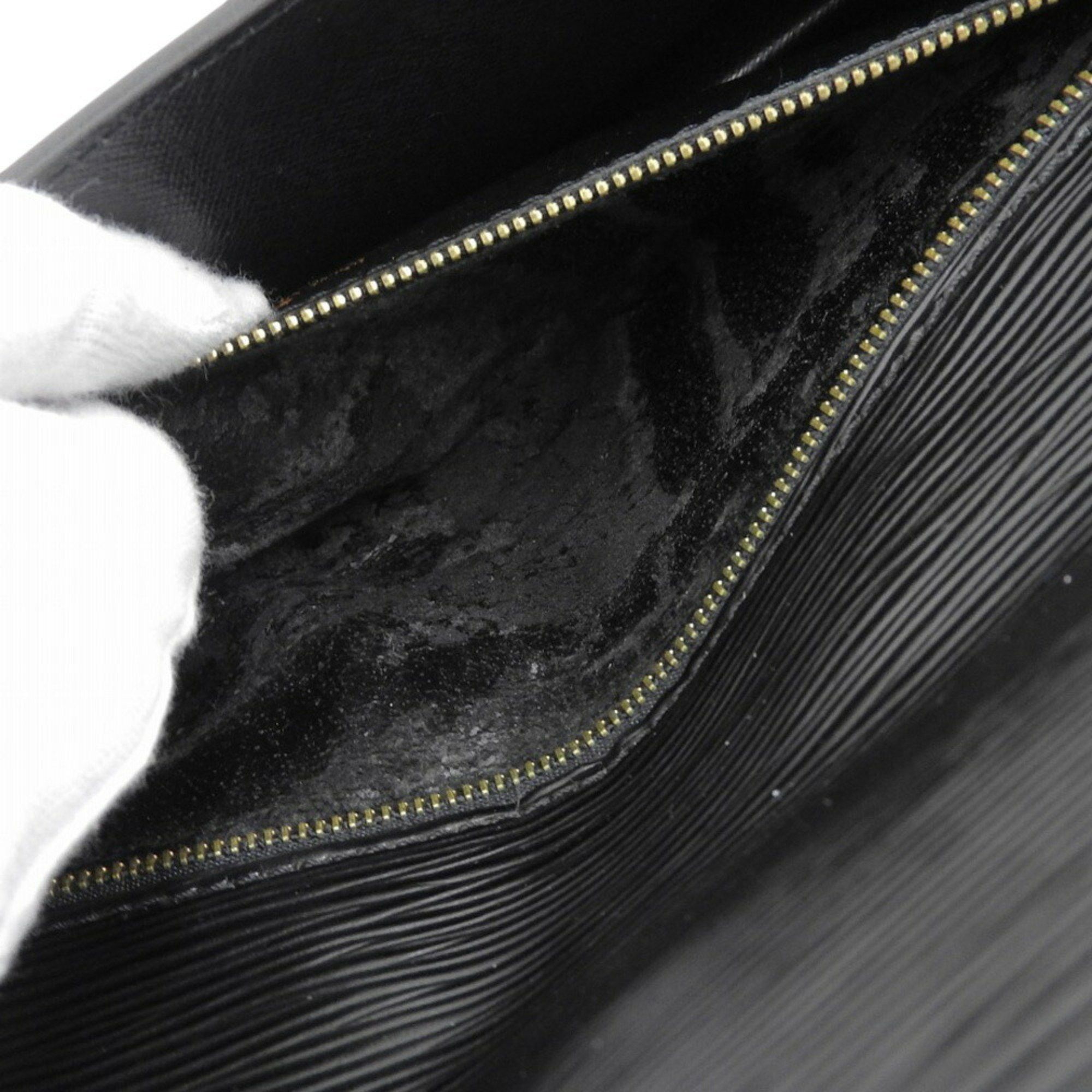Louis Vuitton Louis Vuitton Epi Pochette Serie Dragonne M52612 Second Bag Clutch Leather Black Size ONE SIZE - 8 Thumbnail