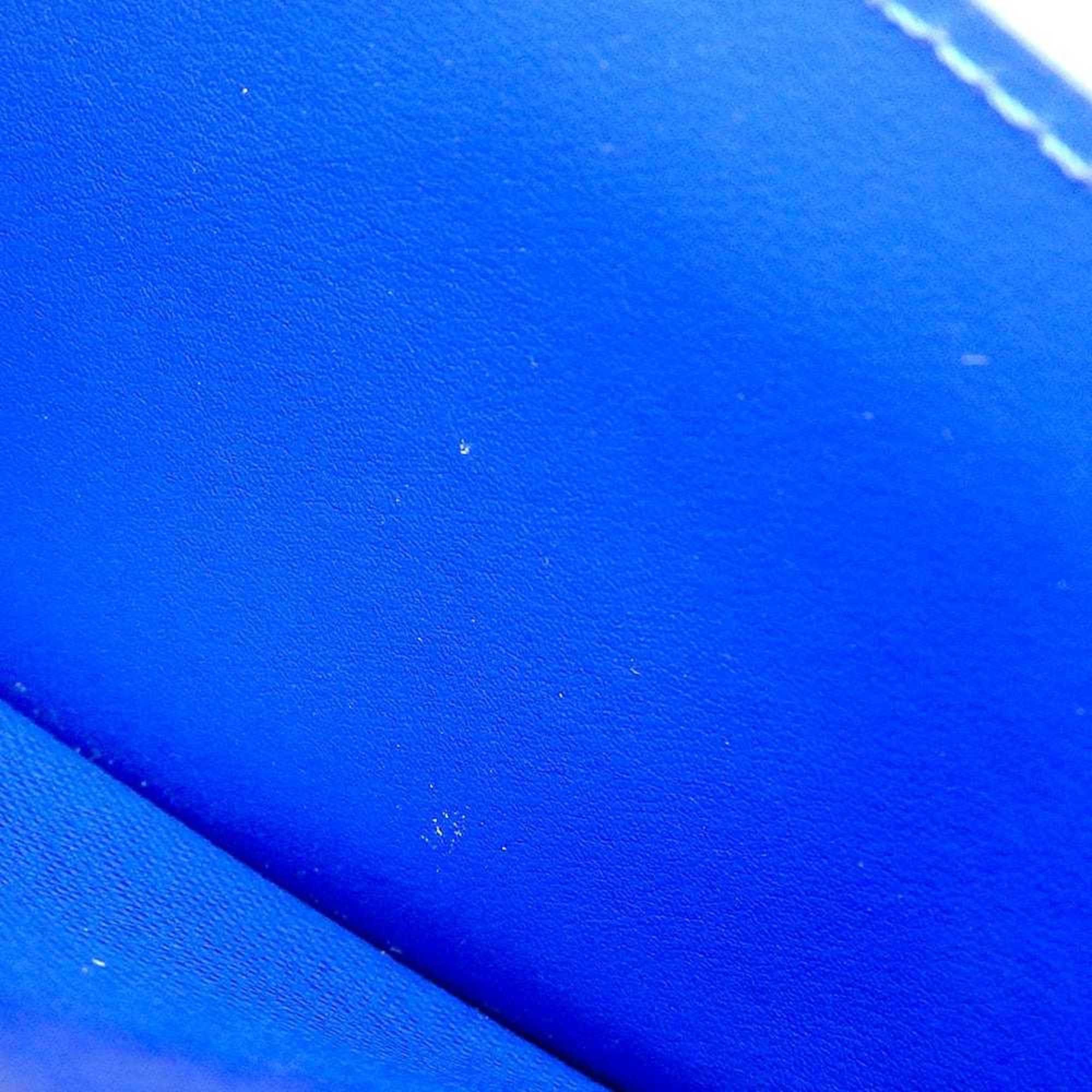 Louis Vuitton Louis Vuitton Taiga Portefeuille Brazza M30791 Bi-fold long wallet Leather Black x Blue V-shape Size ONE SIZE - 9 Thumbnail