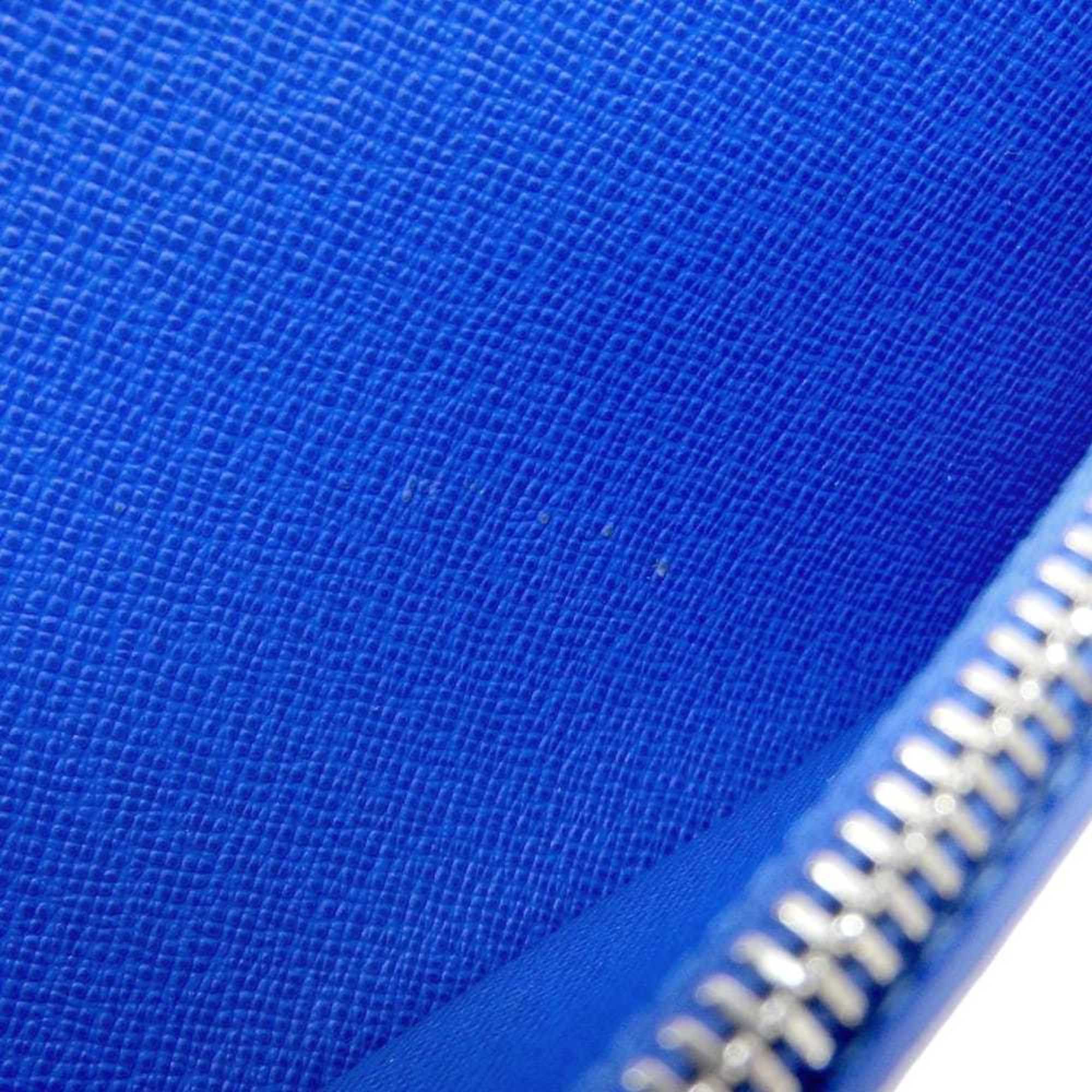 Louis Vuitton Louis Vuitton Taiga Portefeuille Brazza M30791 Bi-fold long wallet Leather Black x Blue V-shape Size ONE SIZE - 8 Thumbnail