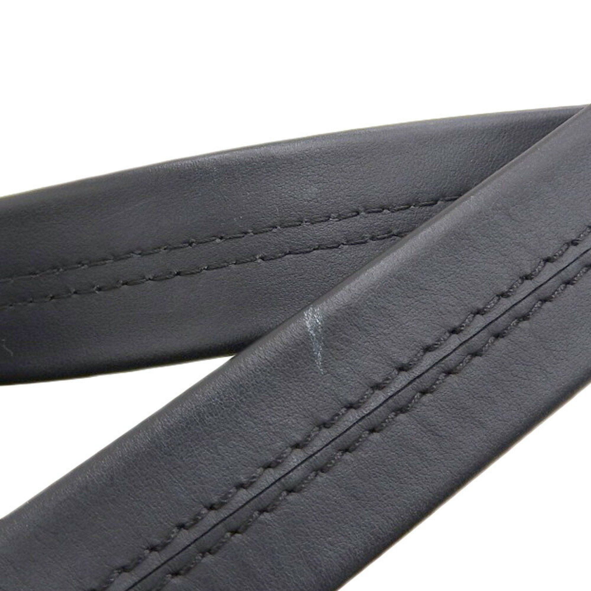 Louis Vuitton LOUIS VUITTON Aerogram Take Off Tote M57308 Bag Men's Grained Leather Black Size ONE SIZE - 5 Thumbnail