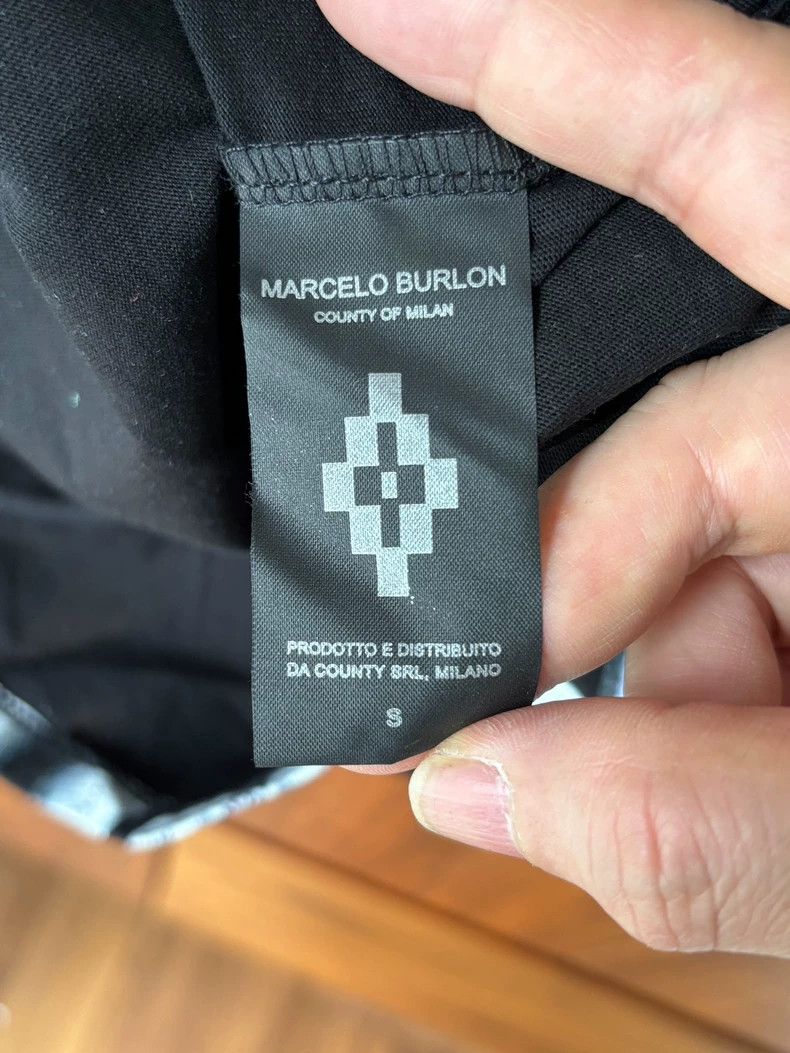 Marcelo Burlon Marcelo Burlon MB Short Sleeve T-Shirt Size US S / EU 44-46 / 1 - 4 Thumbnail