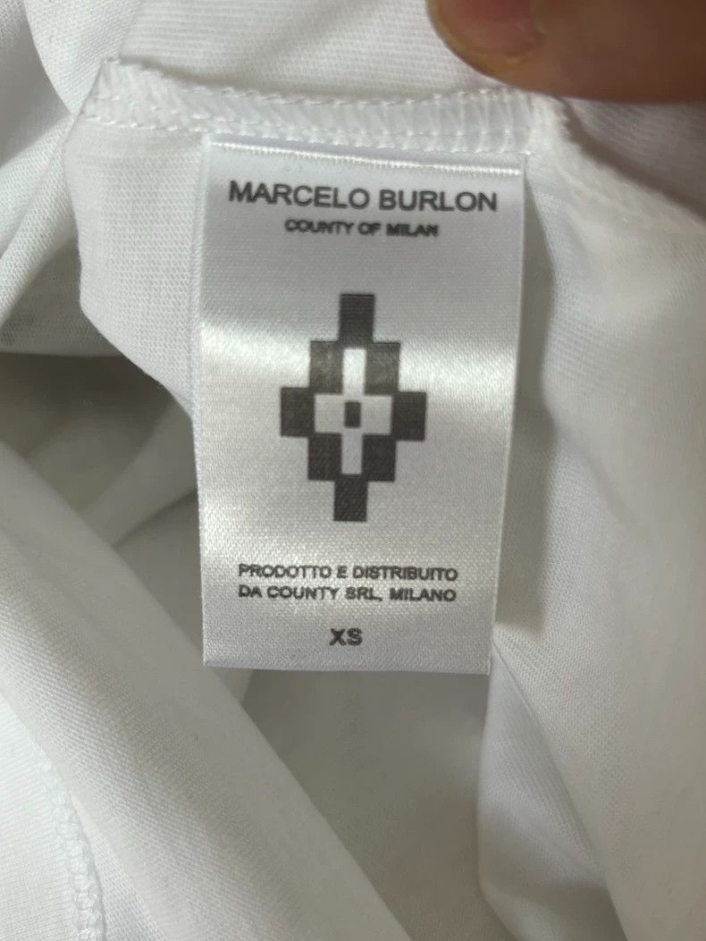 Marcelo Burlon Marcelo Burlon Men's Owl Short Sleeve T-Shirt Size US XS / EU 42 / 0 - 5 Thumbnail