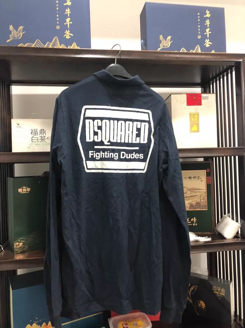 Dsquared2 DSquared2 Long Sleeve Polo Shirt Size US XL / EU 56 / 4 - 2 Thumbnail