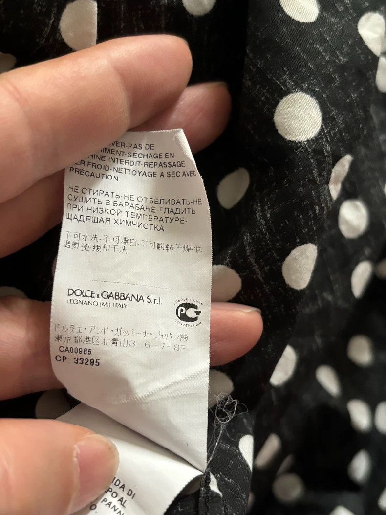 Dolce & Gabbana Black Long Sleeve Shirt with Pineapples Size US M / EU 48-50 / 2 - 7 Thumbnail