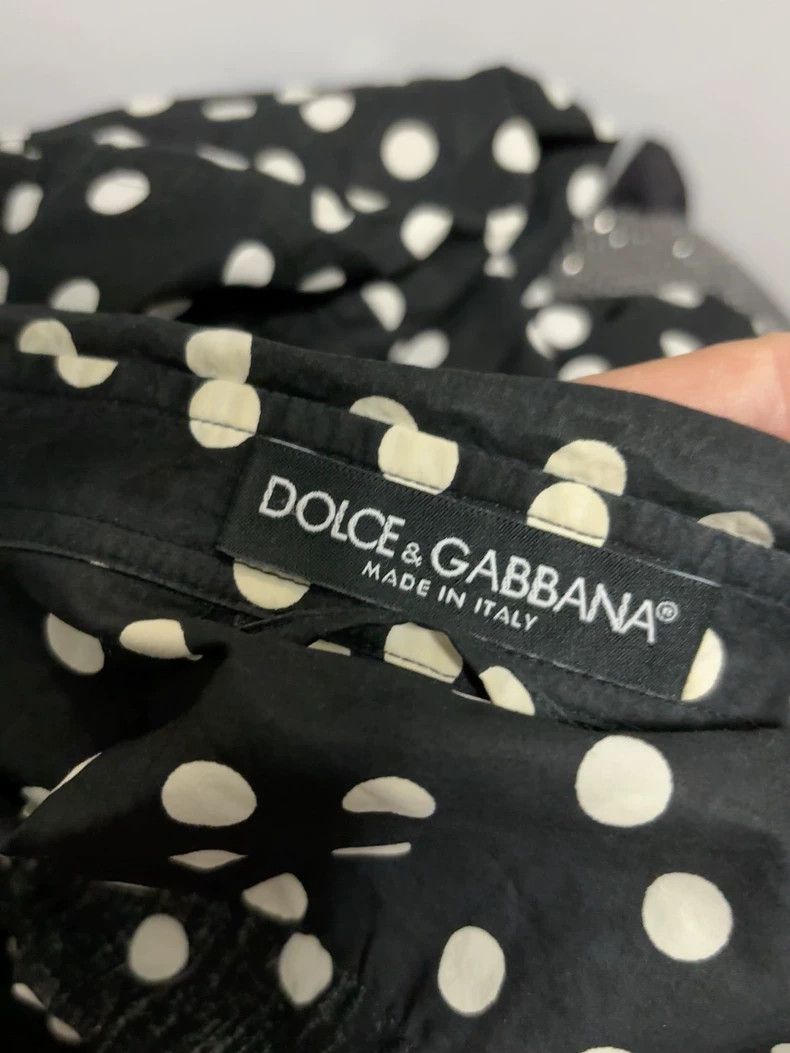 Dolce & Gabbana Black Long Sleeve Shirt with Pineapples Size US M / EU 48-50 / 2 - 5 Thumbnail