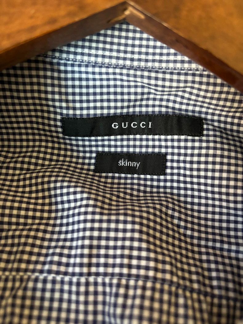 Gucci Gucci Long Sleeve Shirt Size 42 L Size US M / EU 48-50 / 2 - 4 Thumbnail