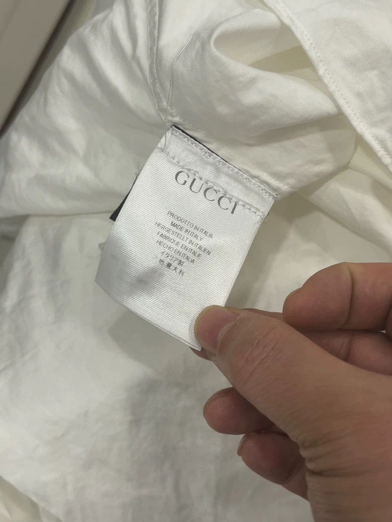 Gucci Gucci Long Sleeve Dress Shirt with Buttons Size US M / EU 48-50 / 2 - 7 Thumbnail