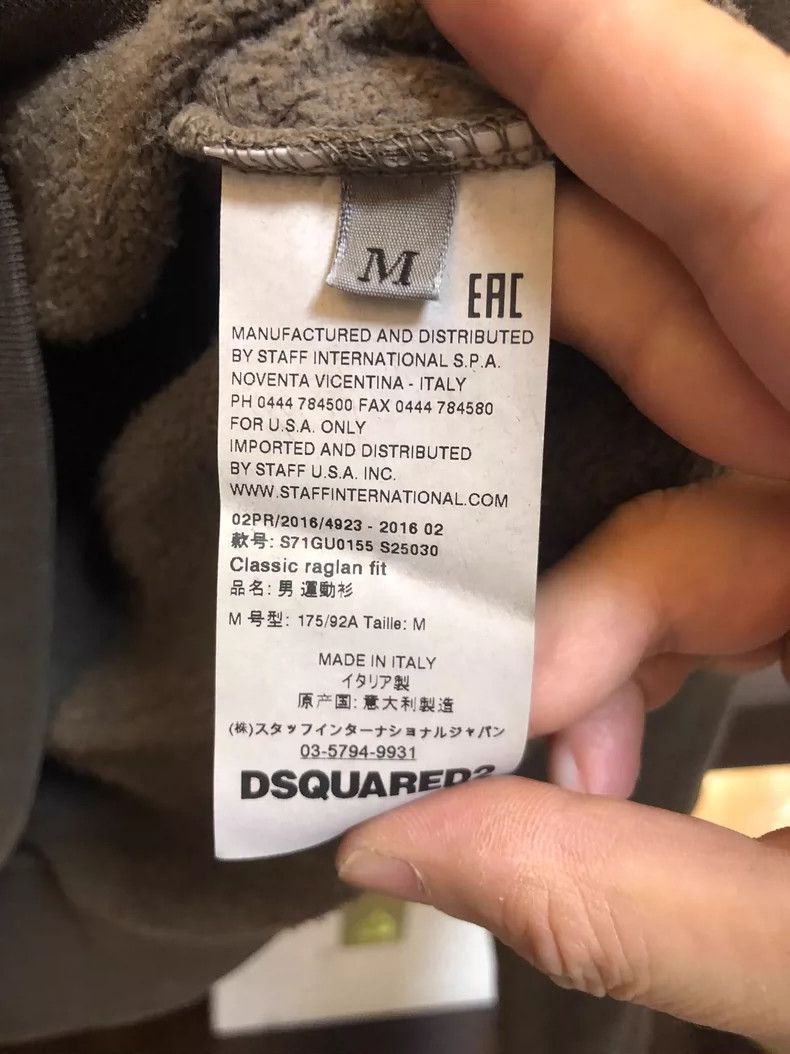 Dsquared2 Fashion Hoodie Brand New M Size