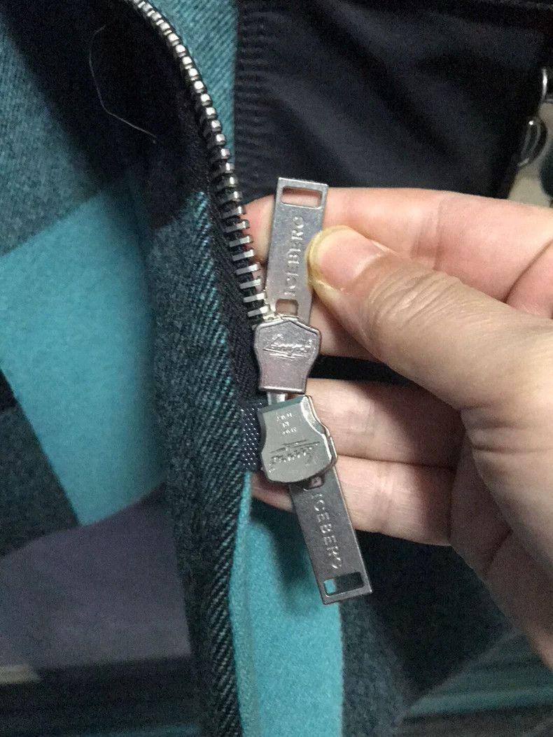 Stylish Iceberg Wool Coat with Unique Design