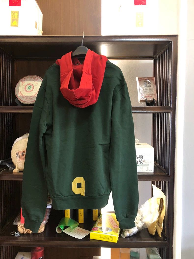 Dolce & Gabbana Green and Red Graphic Hooded Sweatshirt Size US L / EU 52-54 / 3 - 2 Thumbnail