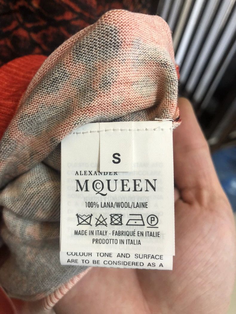 Alexander McQueen McQueen Skull Snake Pattern Wool Sweater Size US S / EU 44-46 / 1 - 5 Thumbnail