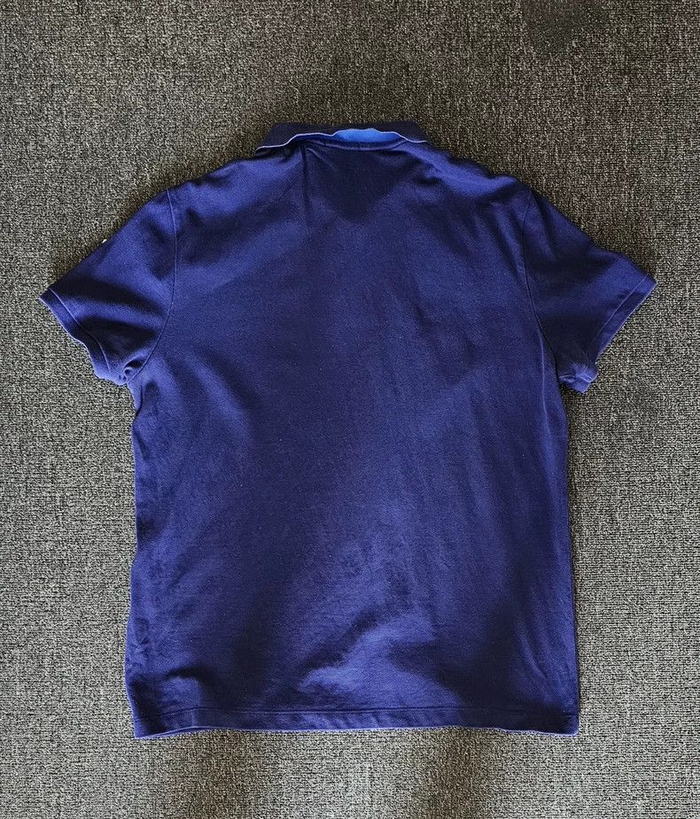 Moncler Moncle Blue Polo Shirt Short Sleeve XL Size US XL / EU 56 / 4 - 4 Thumbnail