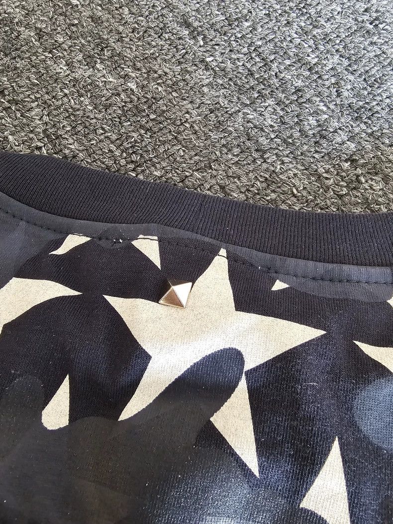 Valentino Valentino Star Print Short Sleeve T-Shirt Size US L / EU 52-54 / 3 - 5 Thumbnail