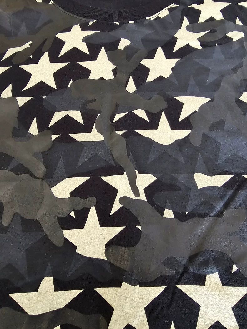 Valentino Valentino Star Print Short Sleeve T-Shirt Size US L / EU 52-54 / 3 - 2 Thumbnail