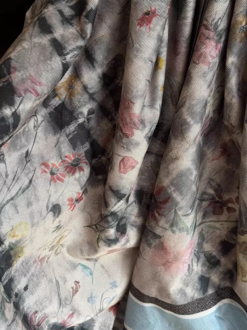Dior Dior Large Tie-Dye Logo Scarf Shawl Size ONE SIZE - 3 Thumbnail