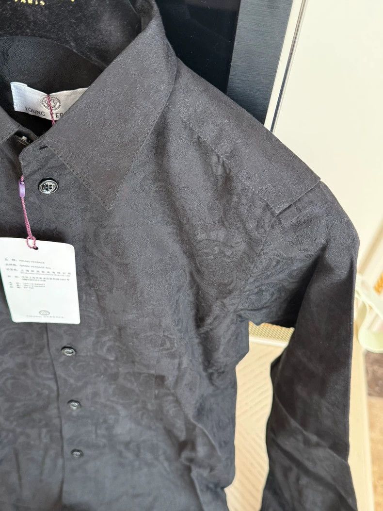 Versace Versace Boys Long Sleeve Shirt with Tag Size US M / EU 48-50 / 2 - 6 Thumbnail