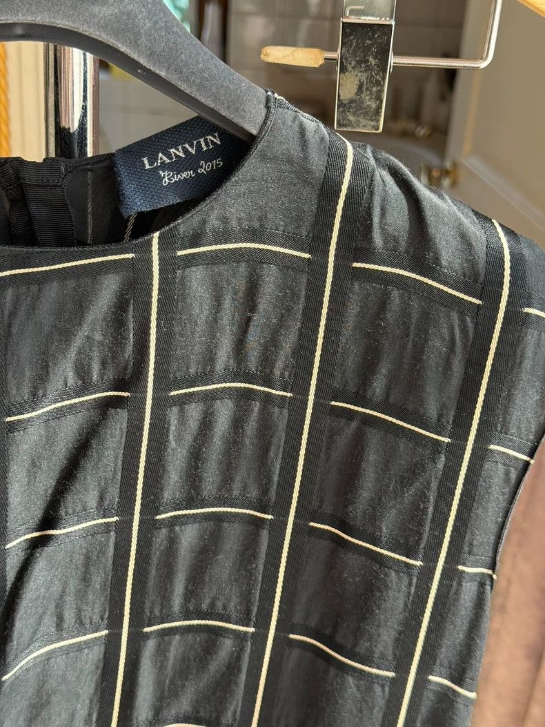 Lanvin Lanvin Classic Design Dress in Black Size US 34 / EU 50 - 2 Thumbnail