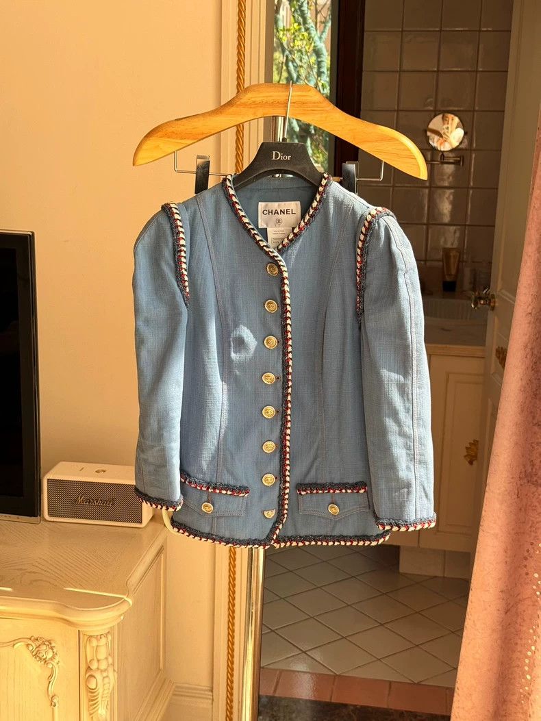 Chanel Chanel Versailles Denim Jacket for Sale Size US XS / EU 42 / 0 - 2 Thumbnail